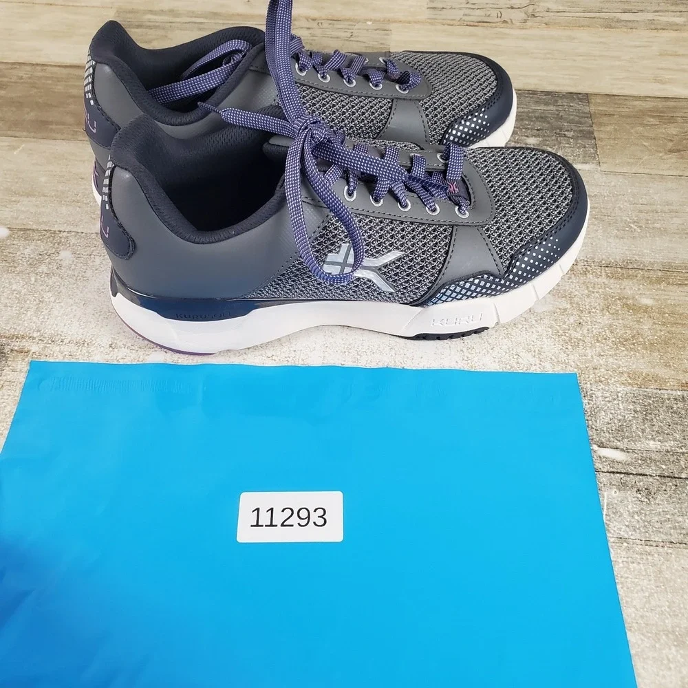 Kuru Quantum 2.0 Womens Shoes Sz 9 W Running Pewter Night Sky Lace Up Sneakers